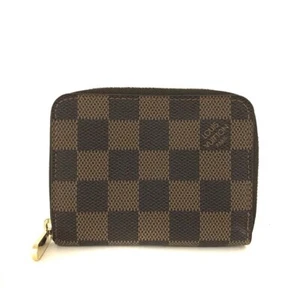 Louis Vuitton Damier Zippy Zip Coin Purse Geldbörse Braun/2BE1511 - Bild 1 von 8