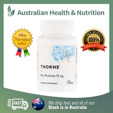 THORNE RESEARCH ZINC PICOLINATE 15MG 60C + FREE SAME DAY SHIPPING