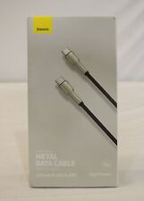 Baseus Cafule Series Metal USB-C to USB-C 100W Data Cable EG7 Multicolor 6.6ft