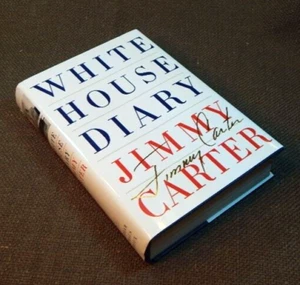 White House Diary by Jimmy Carter/ Signed - Picture 1 of 2