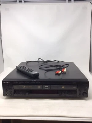 Sony RCD-W500C Disc Recorder PARTIALLY WORKS. W/ Remote **READ** - Image 1 of 4