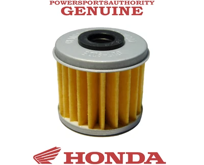 2002-2026 Honda CRF 150R 150RB 250R 250X 450R 450RX OEM Oil Filter 15412-MEN-671 - Image 1 of 2