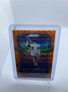 2023 Prizm Baseball Jim Bunning Orange Wave Prizm 29/50 SP Detroit Tigers HOF - Picture 1 of 2