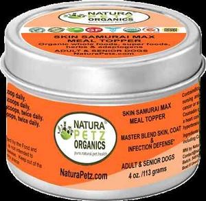 Skin Samurai Max Meal Topper - Master Blend Skin, Coat & Infection Defense For - Picture 1 of 1