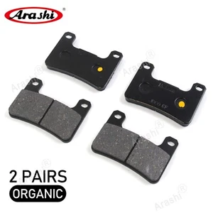 Pastillas de freno delanteras orgánicas Suzuki Hayabusa GSX1300R 2008-2012 GSXR1000 2004-2011 - Imagen 1 de 5