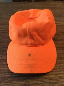 Flourescent Blaze Orange Insulated Hunting Hat Adult Large Ear Neck Muff - Picture 1 of 9
