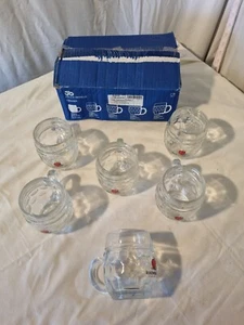 Juego de seis vasos con hoyuelos de sidra de invierno premium Rekorderlig 250 ml en caja - Imagen 1 de 8