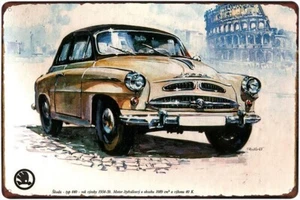 Metal sign - car Skoda 440 Spartak - Bild 1 von 14