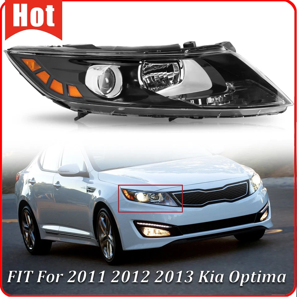 Conjunto de faros halógenos lado del pasajero para Kia Optima 2011-2012 2013 Foto 1 de 4