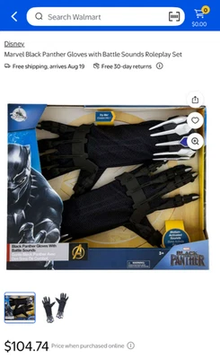 guantes pantera negros con sonido Foto 1 de 2