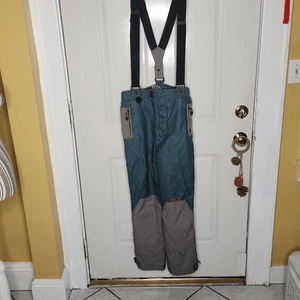 Spyder grün-graue Schneehose Kadett Gr. 18 - Bild 1 von 3