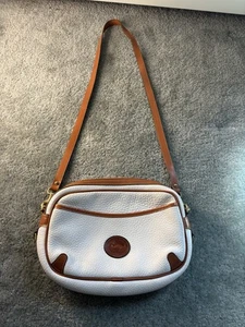 Dooney & Bourke Vintage Allwetter Leder Messenger Crossbody Schultertasche - Bild 1 von 10
