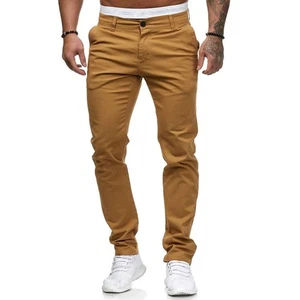 Pantalones de mezclilla elásticos de pierna recta Enzo para hombre calce regular todas las tallas - Imagen 1 de 16