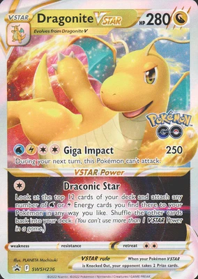 Dragonite VSTAR SWSH236 SWSH: Sword & Shield Promo Cards Holo - Image 1 of 2