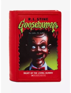 Bolso Bandolera Loungefly Goosebumps Noche de los Vivientes Maniquí Cubierta de Libro Juegos con disfraces - Imagen 1 de 6