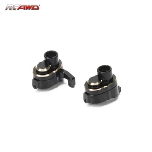 Brass Steering Hub Carriers Portal Cases for RCAWD Front Portal Axle for SCX24 - Picture 1 of 8