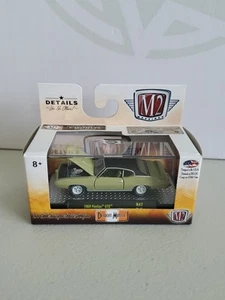 M2 Detroit-Muscle R47 19-16 1969 Pontiac GTO in Pea Green - Picture 1 of 8