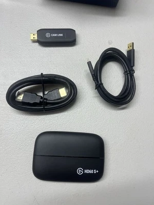 Elgato HD60 S+/Cam Link 4K Streaming Bundle Excellent Condition 1080p60 Capture - Image 1 of 4