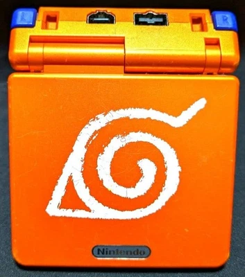 Nintendo GAMEBOY AdvanceSP Naruto Limited Edition GBA Console Handheld - Image 1 of 4