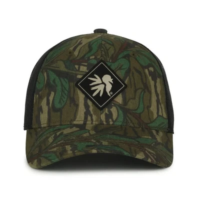 Gorra de exterior para hombre NWTF38 sombrero, roble musgo hoja verde-negro Foto 1 de 3