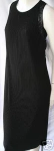 CALVIN KLEIN Black Lace Column Cocktail Dress NEW 8 - Picture 1 of 5