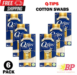 Q-Tips Cotton Swabs 170 Count - 6 Pack