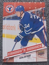 2017 UPPER DECK NATIONAL HOCKEY CARD DAY AUSTON MATTHEWS ROOKIE CARD #5