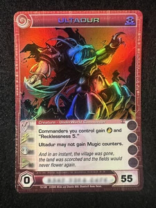 Chaotic TCG Mid E 55 Ultadur 15/100 ZOTH 1st Ed Super Rare NM/LP - Picture 1 of 2