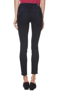 NWT PAIGE Transcend Verdugo Ankle Mid-Rise Ultra Skinny Jeans Size 32 Renna Wash - Picture 1 of 12