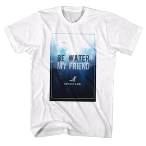 Bruce Lee Be White Icon Shirt - Picture 1 of 2