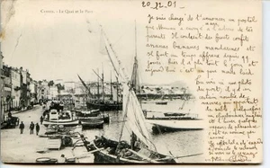 CP 06 - Alpes-Maritimes - Cannes - Le Quai et le Port - JD - Picture 1 of 2