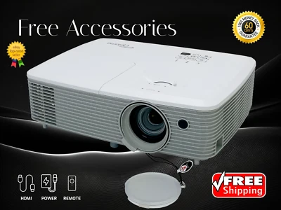 Optoma X355 Proyector DLP 3500 Lumens Profesional Full HD 3D 1080p HDMI Remoto - Imagen 1 de 4