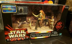 NEW Star Wars MOS ESPA Encounter Tatooine Showdown Cinema Hasbro 1999 FREE SHIP - Picture 1 of 3