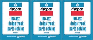 Dodge Truck Teilebuch 1974 1975 1976 1977 Pickup Power Wagon Ramcharger Van - Bild 1 von 8