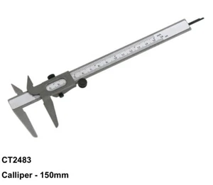 Steel Caliper Vernier 150mm (6") Neilsen Measure Inner/Outer Diameter and Depth - Picture 1 of 1