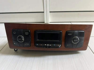 00-2006 Mercedes Benz S500 AMG A/C Heater Climate Control Switch Trim Wood OEM - Image 1 of 4