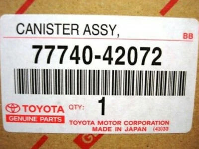 Toyota Genuine OEM Vapor Canister CHARCOAL RAV4 2000/08-2005/ 11 ☆ 77740-42072 ☆ - Изображение 1 из 4