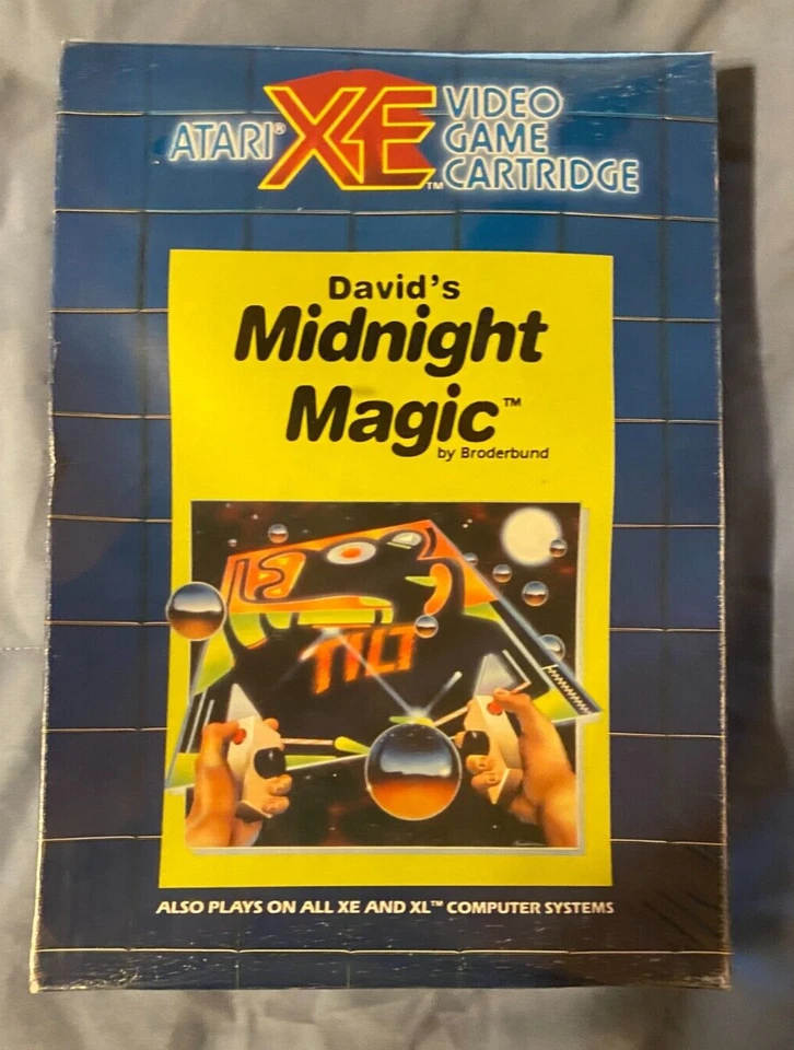 David's Midnight Magic XE Cart Cartridge Atari XL/XE RX8083 NOS - Image 1 of 3