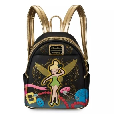 Loungefly - Tinkerbell - Mini-Rucksack - Leuchtet im Dunkeln - Neu OVP  - Bild 1 von 4