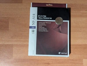 Noctua NF-A14 PWM 140mm Premium Quiet Fan - Brown/Beige - Photo 1/2