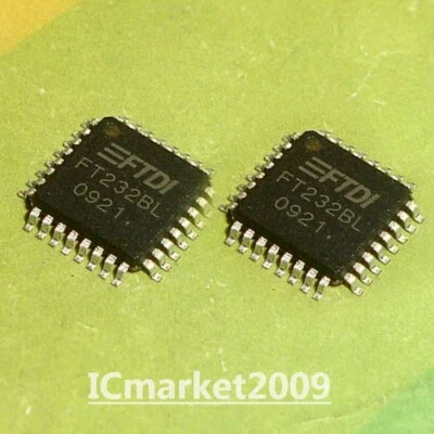 10 PCS FT232BL QFP-32 FT232 USB to Serial UART Interface Chip IC - Image 1 of 2