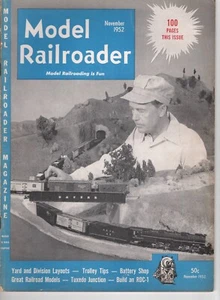 Vintage Model Railroader Magazine November, 1952 ~ 2-1 - Picture 1 of 1