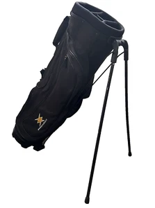 Ergonomix Lightweight Golf Carry /Stand Bag 4-Way Divider Black  - Picture 1 of 7