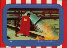 1983 Topps Superman III Stickers #14