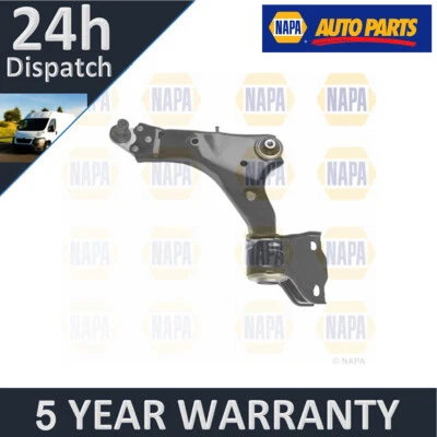 Se adapta a Land Rover Discovery Sport 2014- NAPA Brazo de control inferior izquierdo delantero izquierdo de la pista Foto 1 de 2