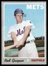 1970 Topps #371 Rod Gaspar  VG-EX-B111R2