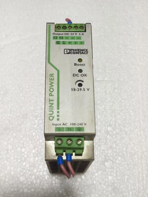 Phoenix Contact Quint-ps/1Ac/24Dc/5, AC100-240V Power Supply 2866750 (Free Ship) - Image 1 of 4