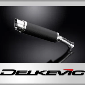 Silenciador de carbono redondo de 14" KTM 1090R 1190 Adventure 1290R Super 14-20 - Imagen 1 de 5