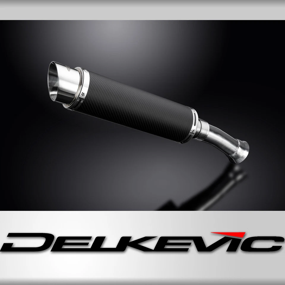 Silenciador de carbono redondo de 14" KTM 1090R 1190 Adventure 1290R Super 14-20  Foto 1 de 4