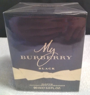 Burberry Black Parfum ~ натуральный спрей испаритель / Colonia Para Dama 3,0 унц - Изображение 1 из 2